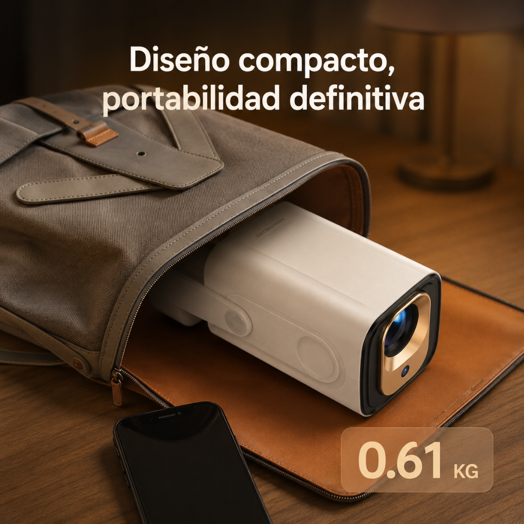 Mini Proyector Portátil HD 1080p